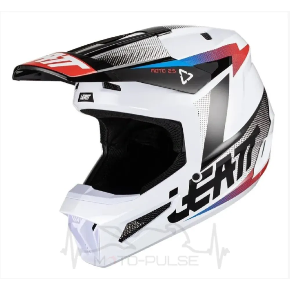 Мотошолом LEATT Helmet Moto 2.5 [White] M